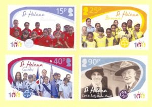  Centenary Girl Guides 4v 
